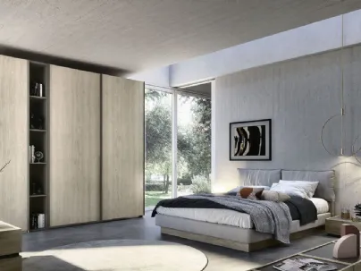 Armadio con ante battenti Quadro Steel Plan 90 di S75