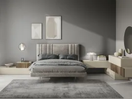 Letto matrimoniale Wave di Euro Design